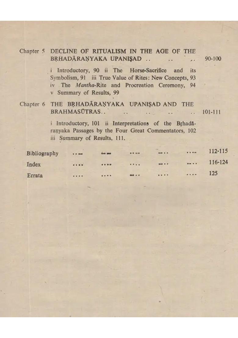 Brhadaranyaka Upanisad- A Critical Study An Old And Rare Book - Indya