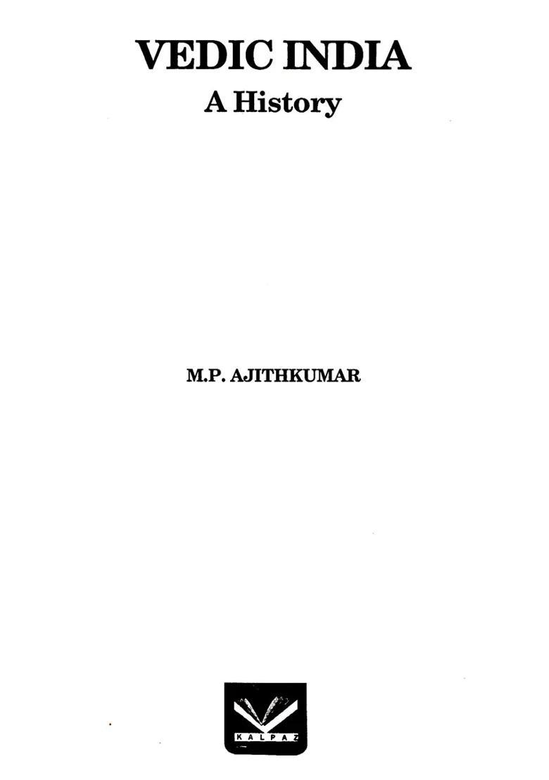 Vedic India A History - Indya