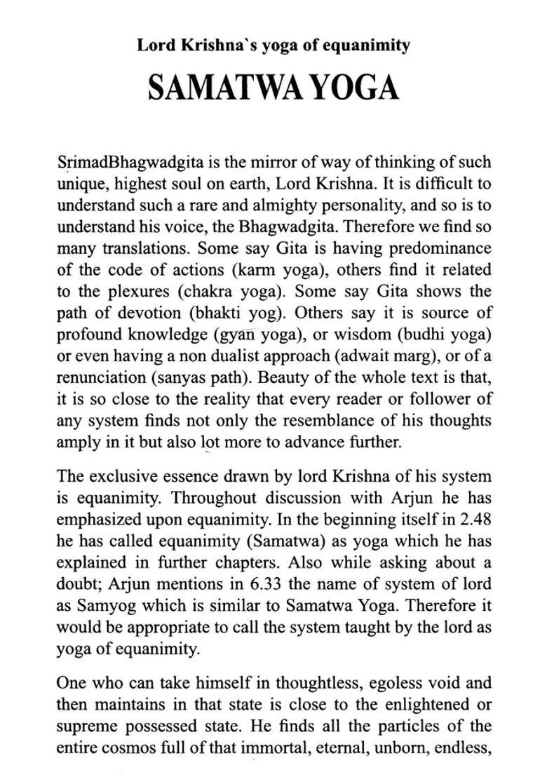 Srimad Bhagwad Gita With Poetic Translation Lord Krishna