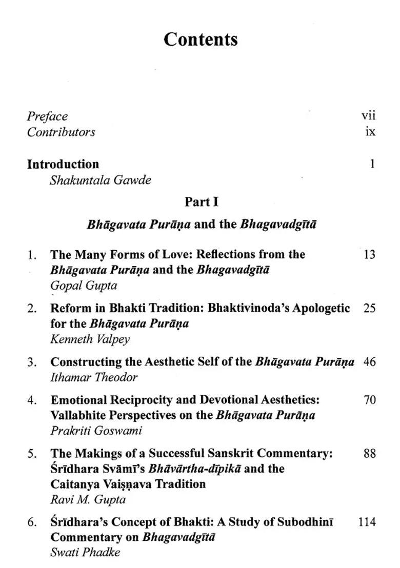 Bhakti In Vaishnava Traditions - Indya