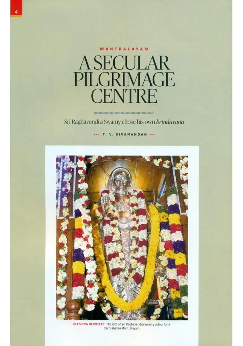 The Living Saint Of Mantralayam - Indya