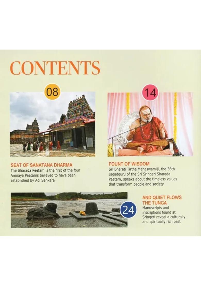Sri Sringeri Sharada Peetam Fostering A Timeless Philosophy - Indya