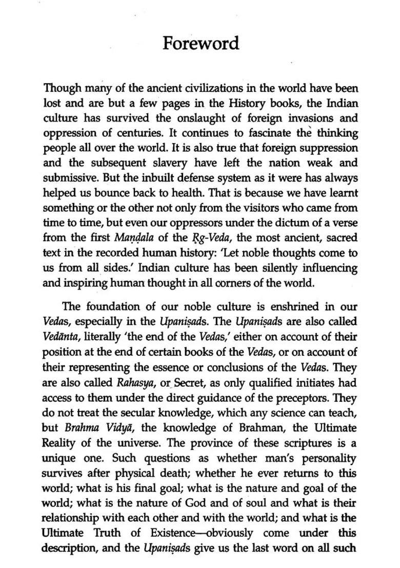 Insights Into Existence Essays On The Upanishads - Indya