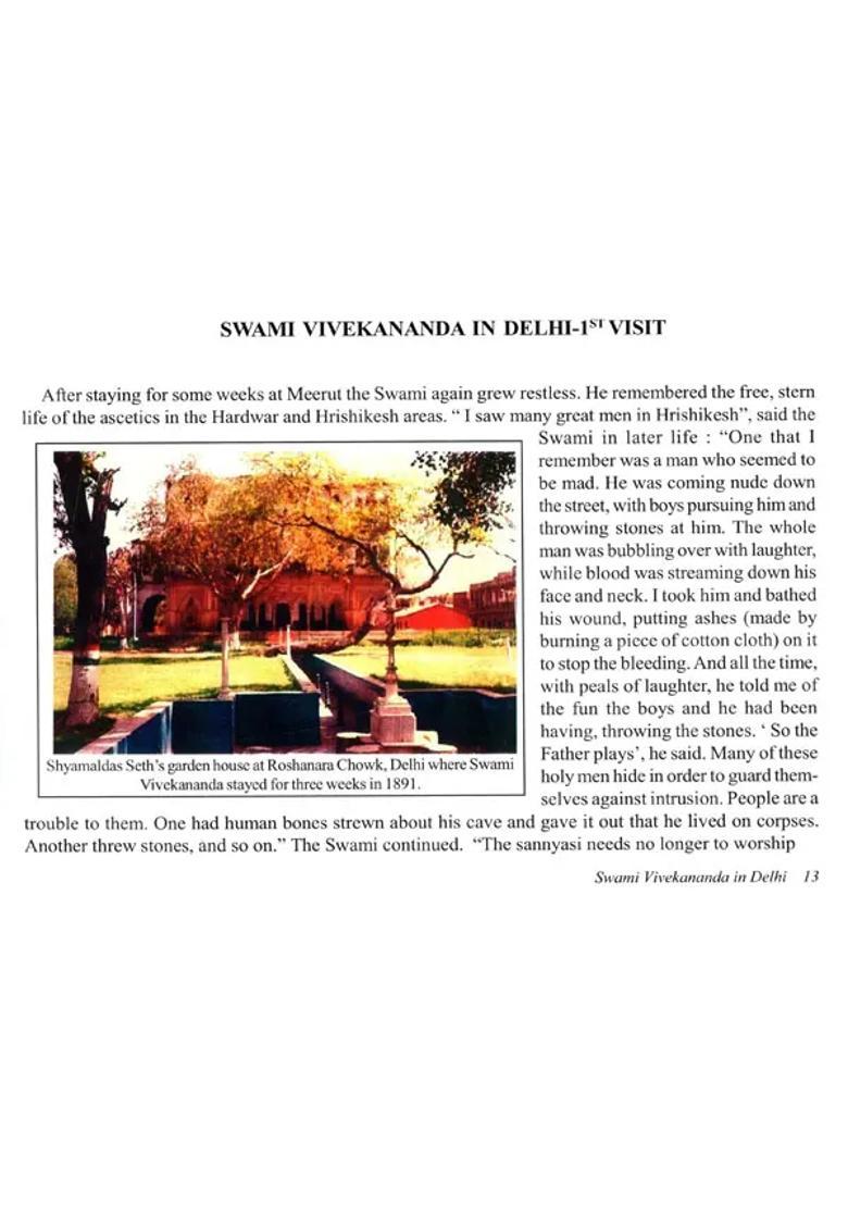 Swami Vivekananda In Delhi A Picture Of A Ground Reality - Indya