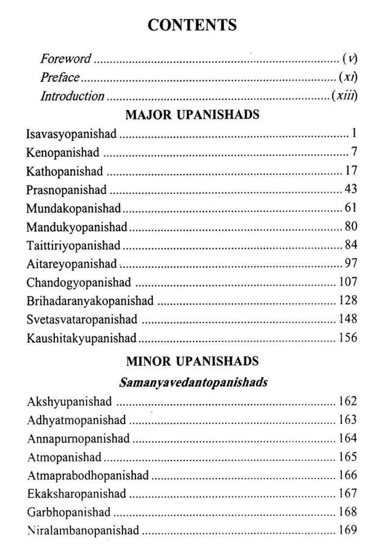 The Upanishads Selection From The 108 Upanishads Text With English Translation - Indya