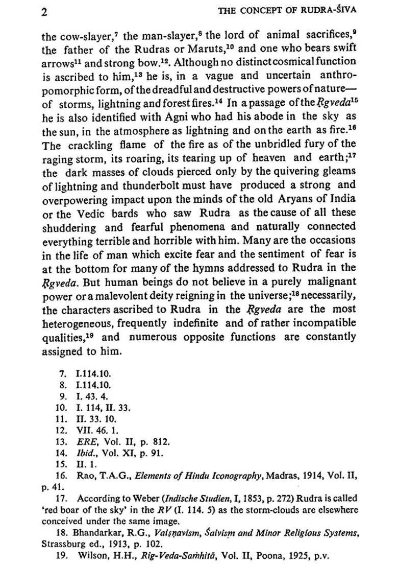 The Concept Of Rudra Siva Shiva Through The Ages - Indya