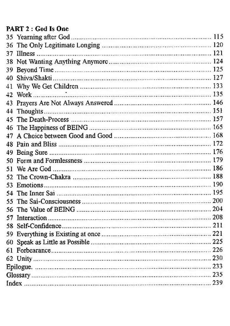 Inner Dialogue With Sai Baba - Indya