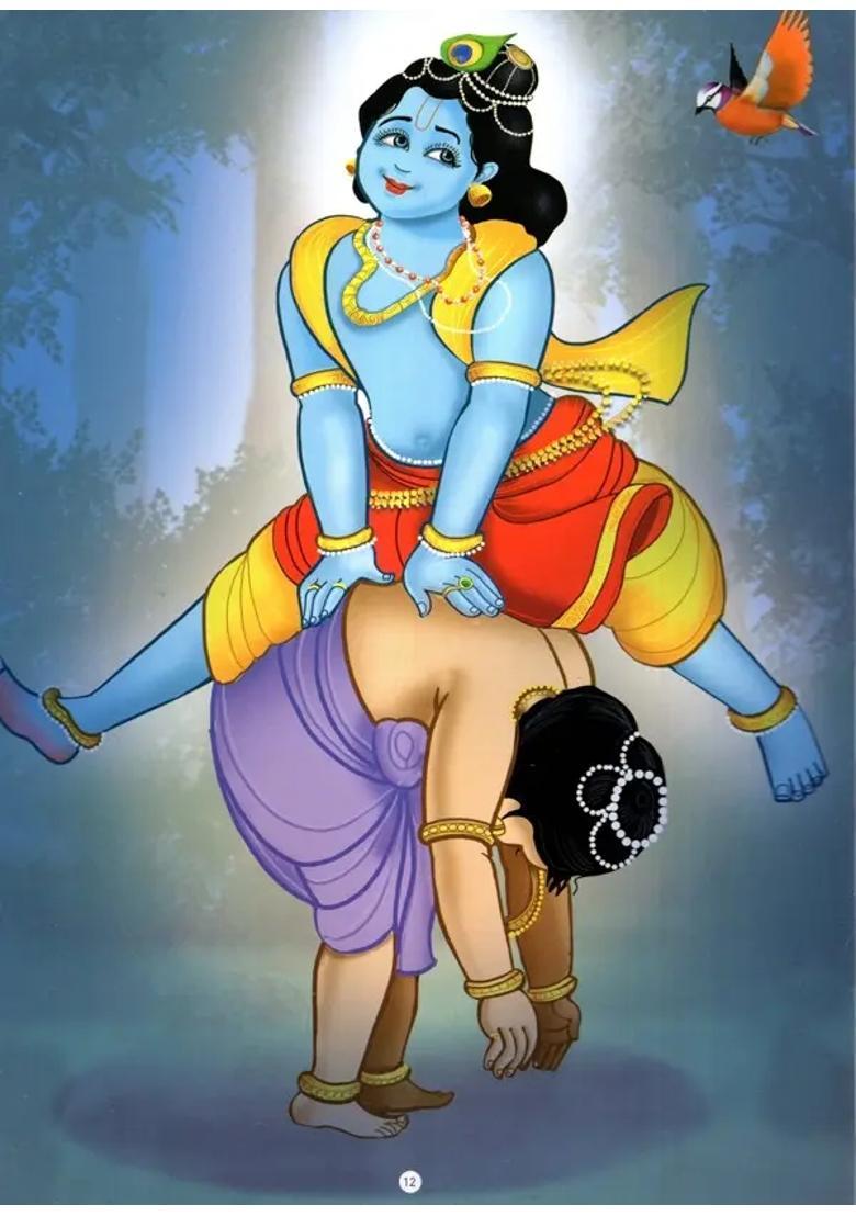Lord Krishna- Toddlers Book - Indya