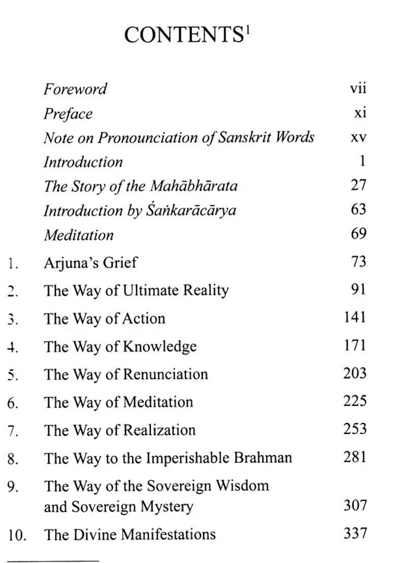 The Bhagavad Gita With The Complete Story Of The Mahabharata - Indya