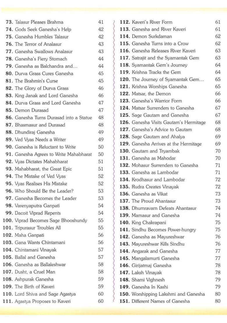 151 Episodes Of Lord Ganesha - Indya