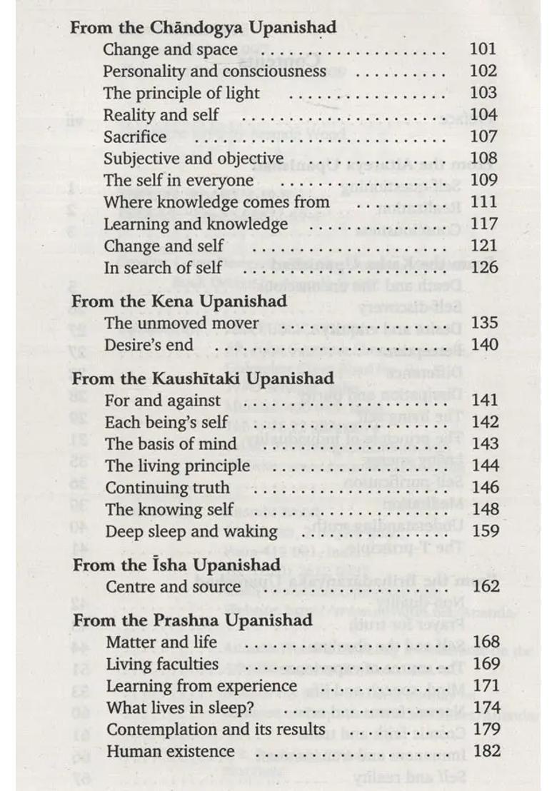 From The Upanishads - Indya