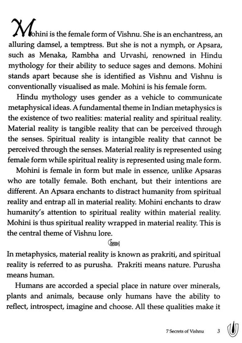 7 Secrets Of Vishnu- From The Hindu Trinity Series - Indya