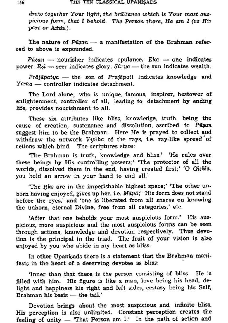 The Ten Classical Upanisads Isa & Kena - Indya