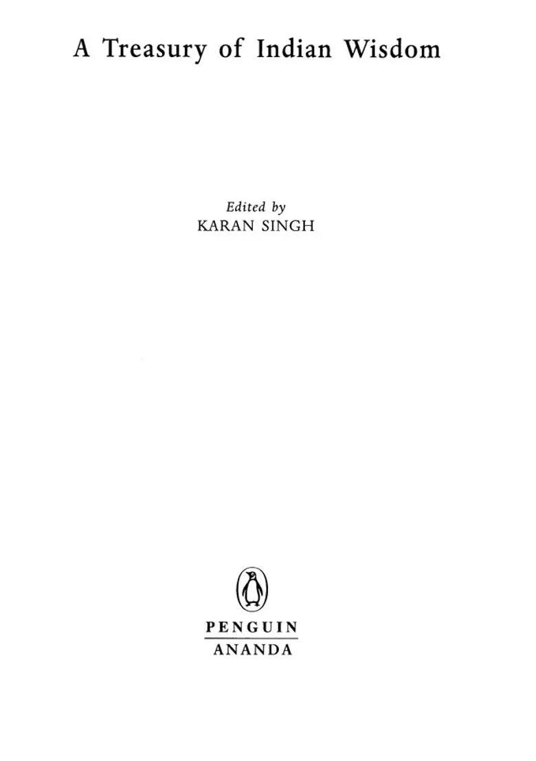 A Treasury Of Indian Wisdom - Indya