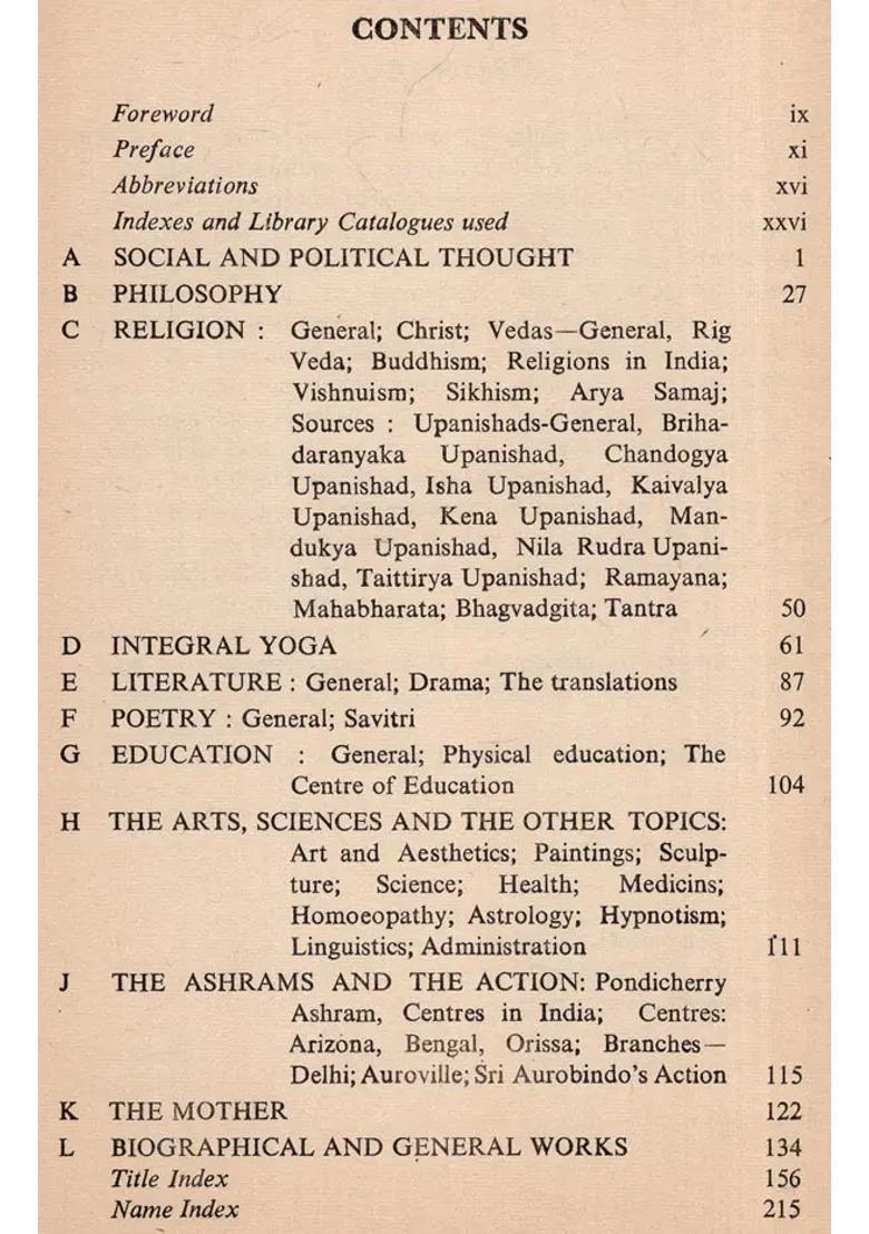 Sri Aurobindo - A Descriptive Bibliography An Old And Rare Book - Indya