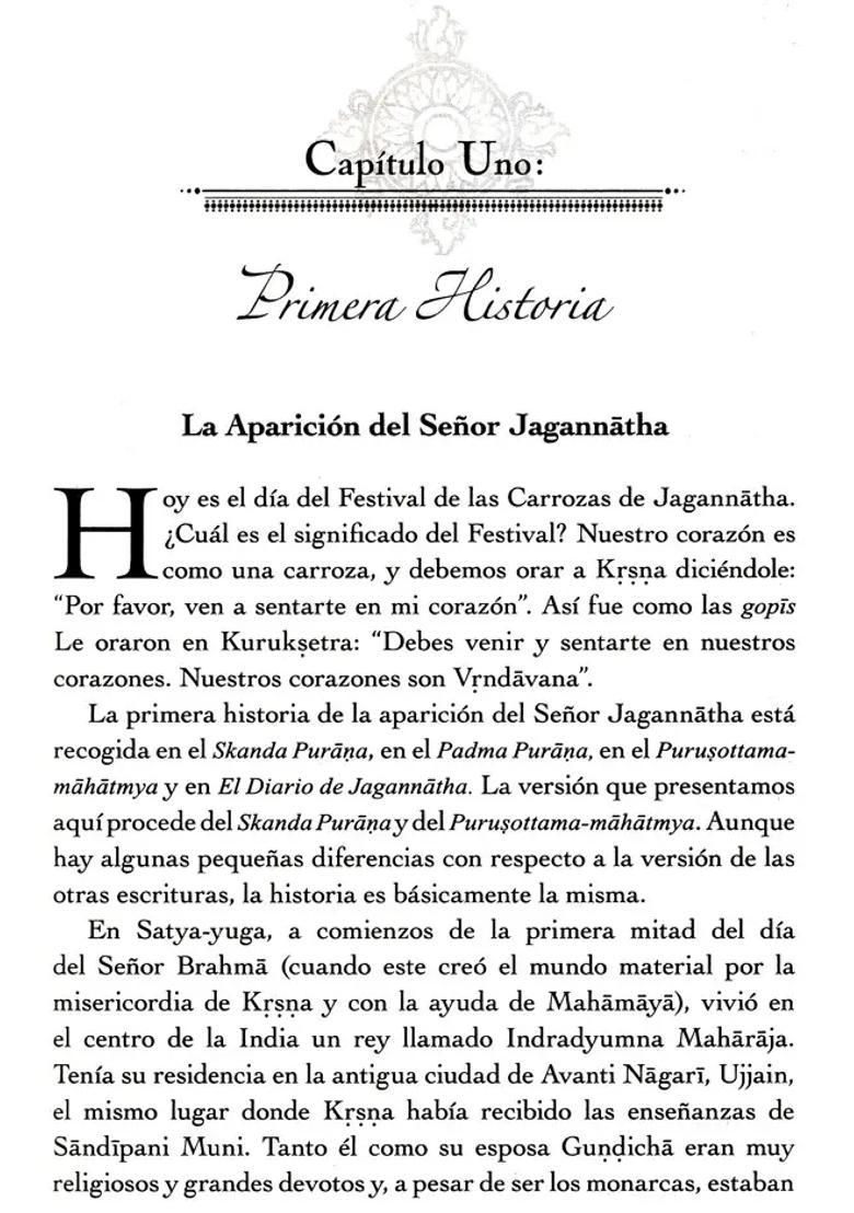 La Historia Del Senor - Jagannatha - Indya