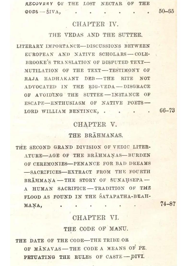 Hindu Literature- The Ancient Books Of India An Old And Rare Book - Indya