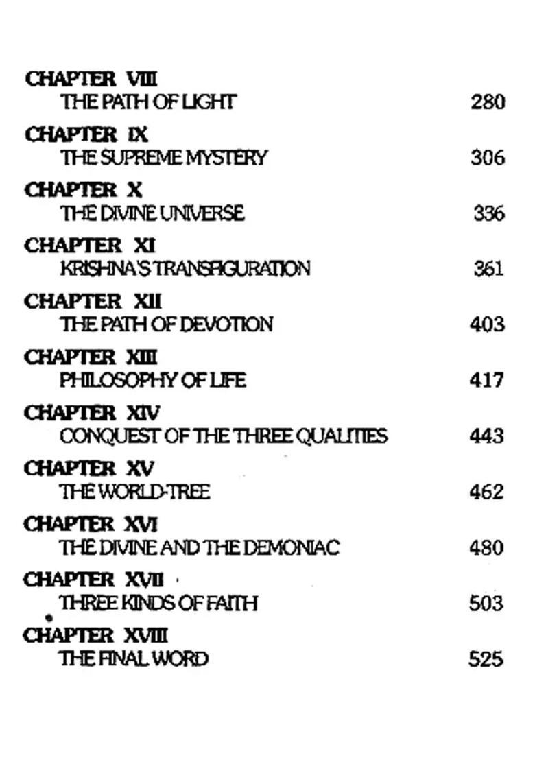 The Bhagavad Gita The Song Of Life - Indya