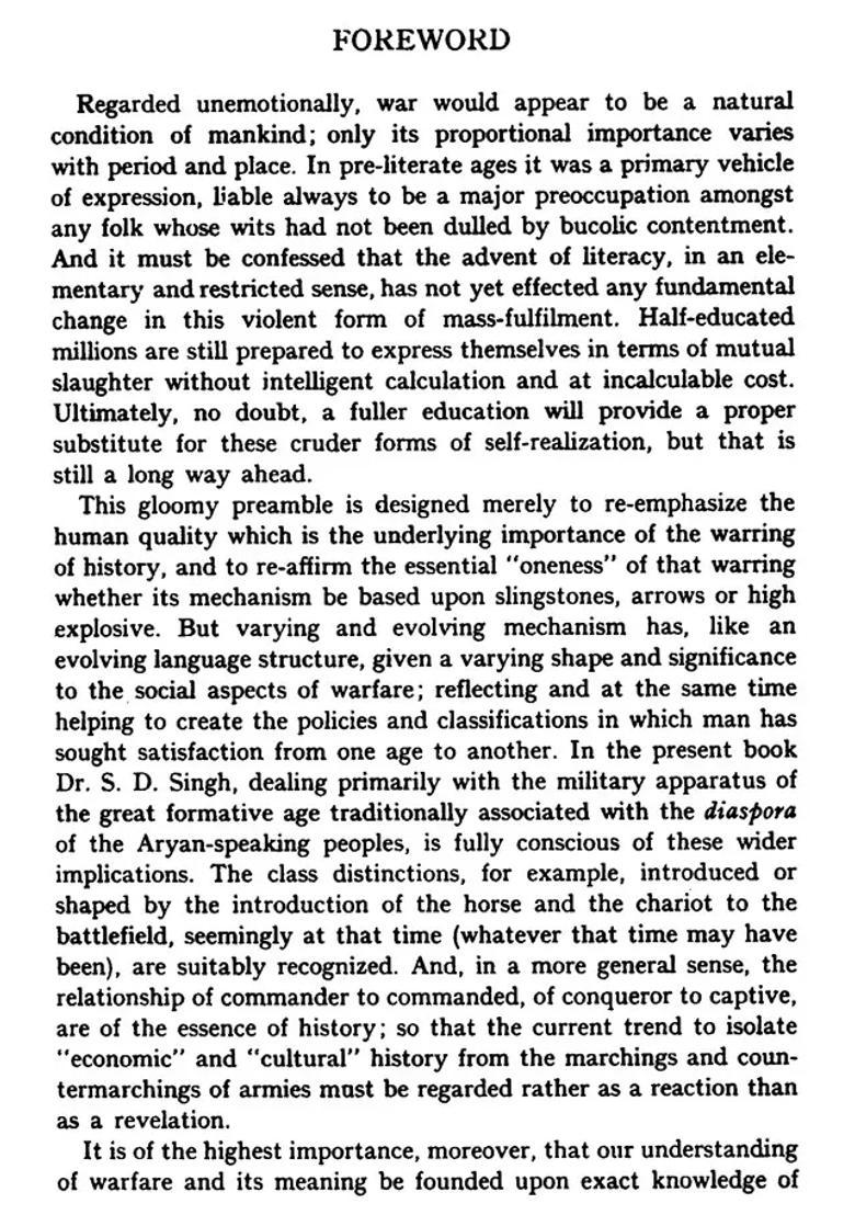 Ancient Indian Warfare- With Special Reference To The Vedic Period - Indya