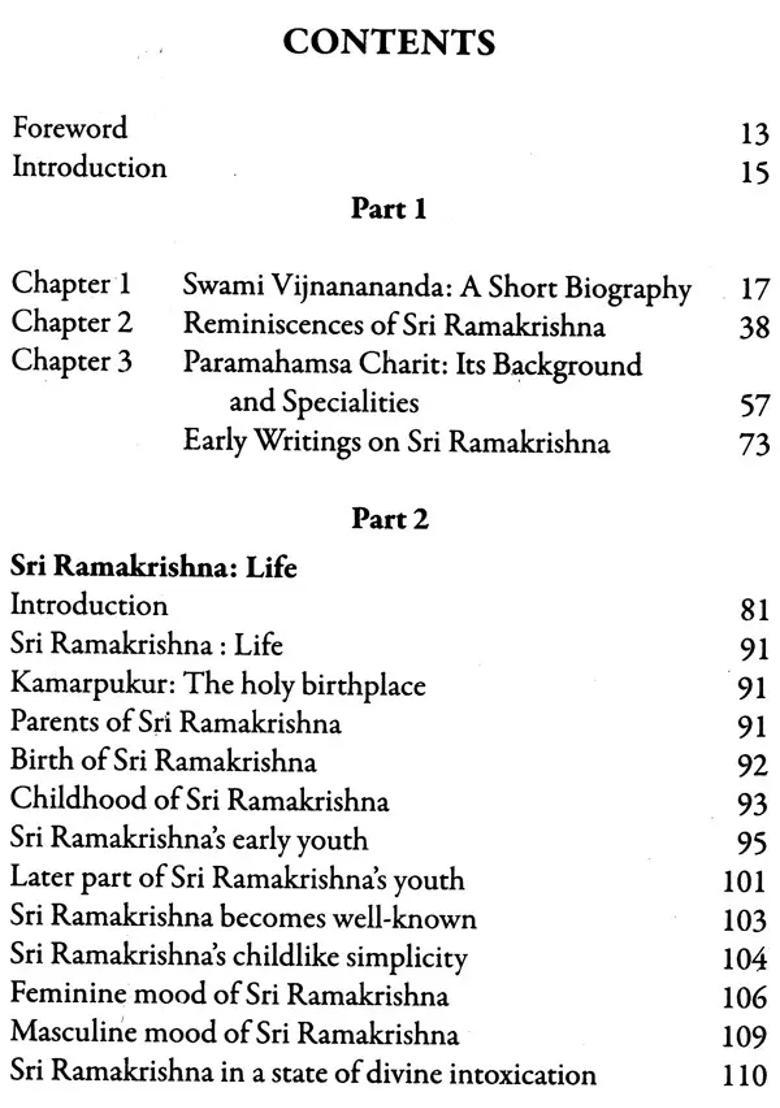 Sri Ramakrishna Life And Message - Indya