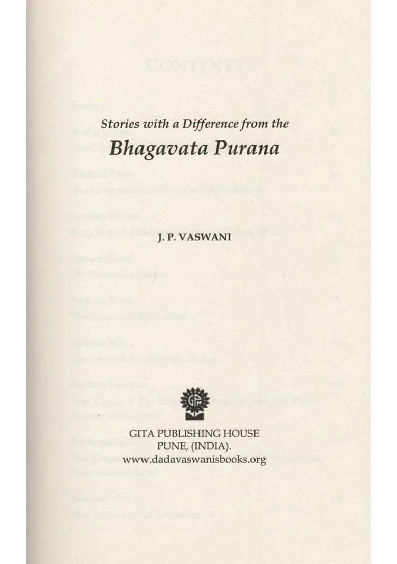 Stories With A Difference From The Bhagavata Purana - Indya
