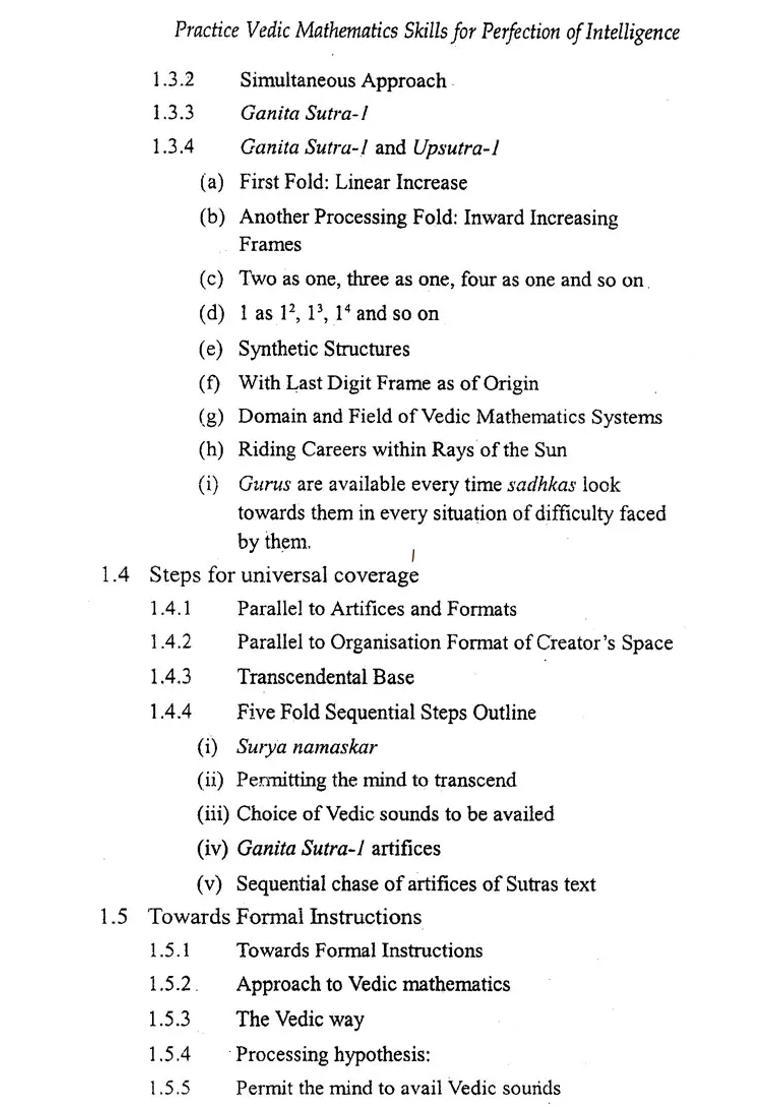 Practice Vedic Mathematics Skills For Perfection Of Intelligence - Indya