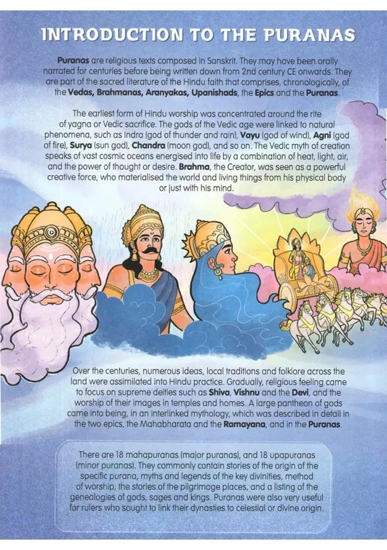Mahadeva Stories From The Shiva Purana Comic Book - Indya