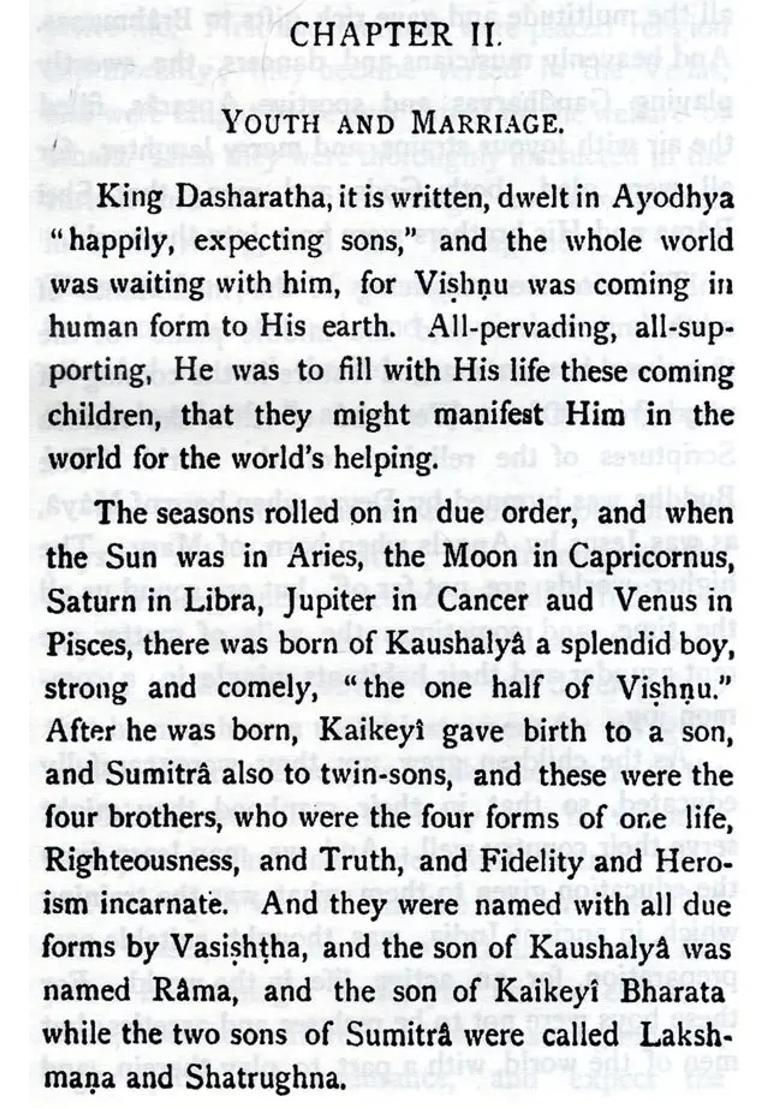Sri Rama Chandra The Ideal King - Indya