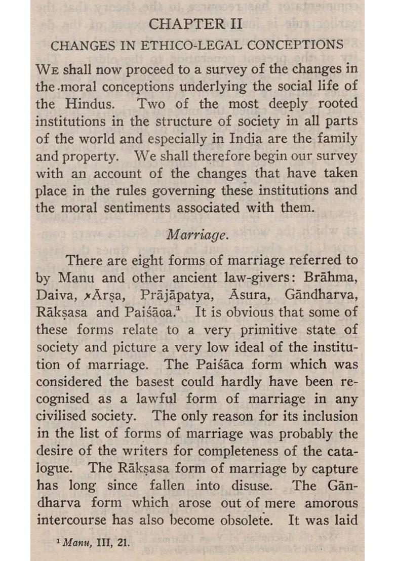 Evolution Of Hindu Moral Ideals An Old And Rare Book - Indya
