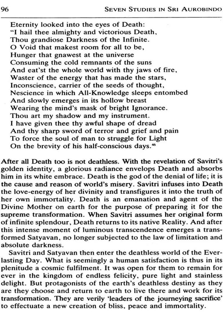 7 Studies In Sri Aurobindo - Indya