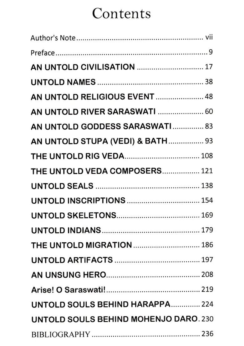 Peering Footprints - An Untold Mapping Of Rig Veda And Saraswati With Mohenjo Daro - Indya