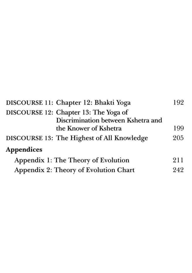 Discources On The Philosophy Of The Bhagavad Gita - Indya