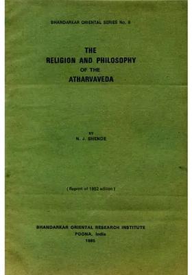 The Religion And Philosophy Of The Atharvaveda Old And Rare Book