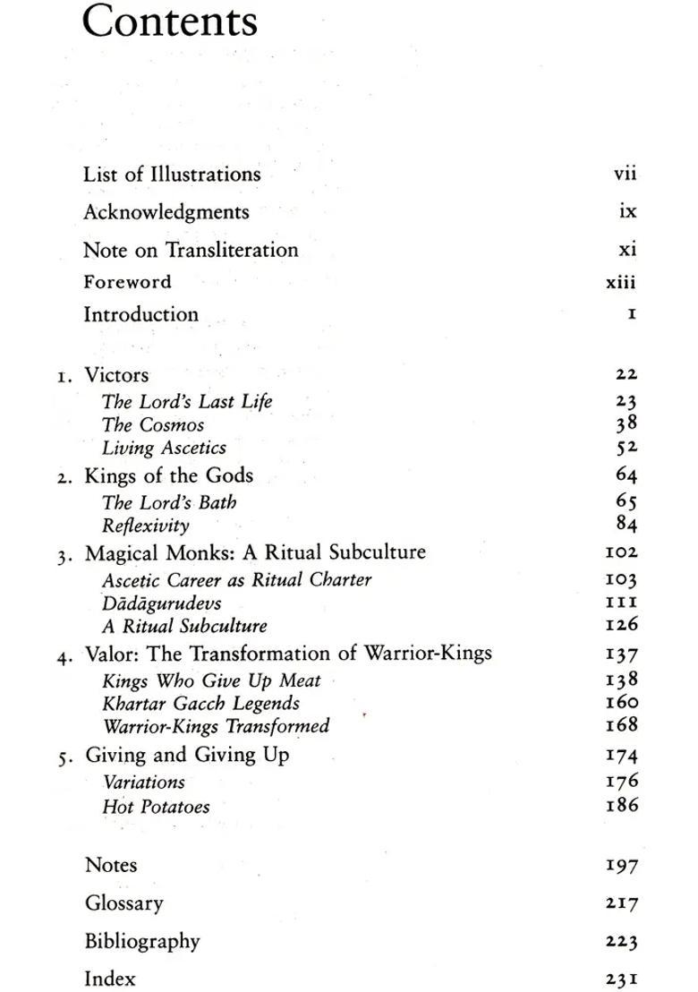 Ascetics And Kings In A Jain Ritual Culture - Indya