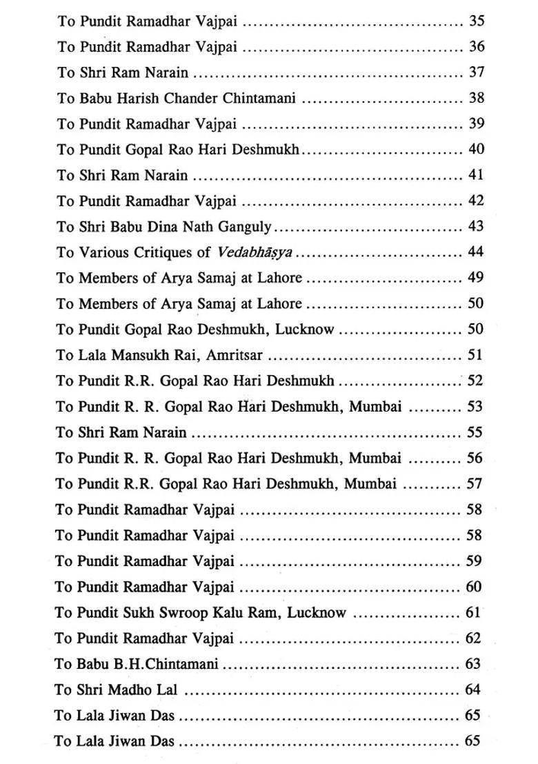 Signatures Of Time A Collection Of 231 Letters Written By Swami Dayanand Sarasvati In The 19Th Century India - Indya