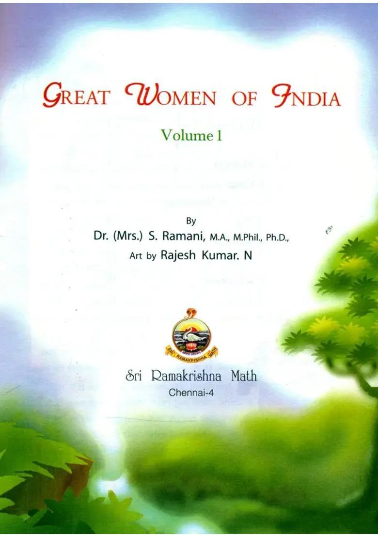 Great Women Of India- Pictorial Set Of 5 Books - Indya
