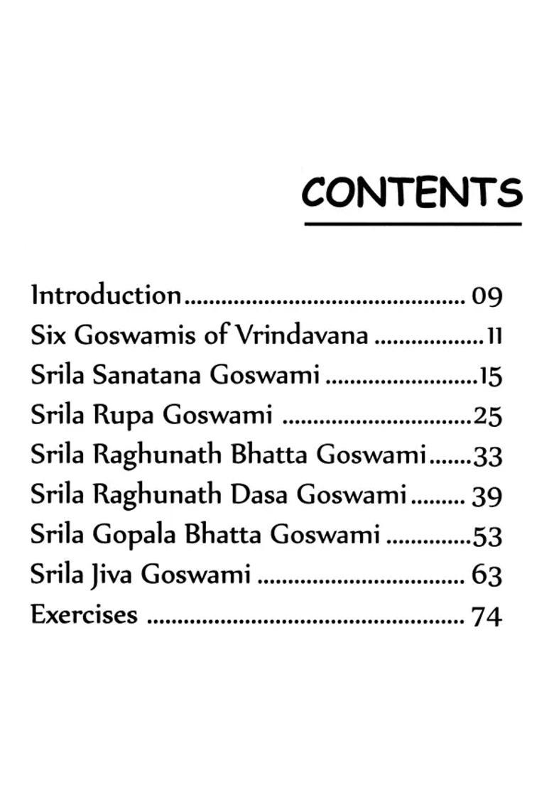 Six Goswamis Of Vrindavan An Illustrated Book For Kids - Indya