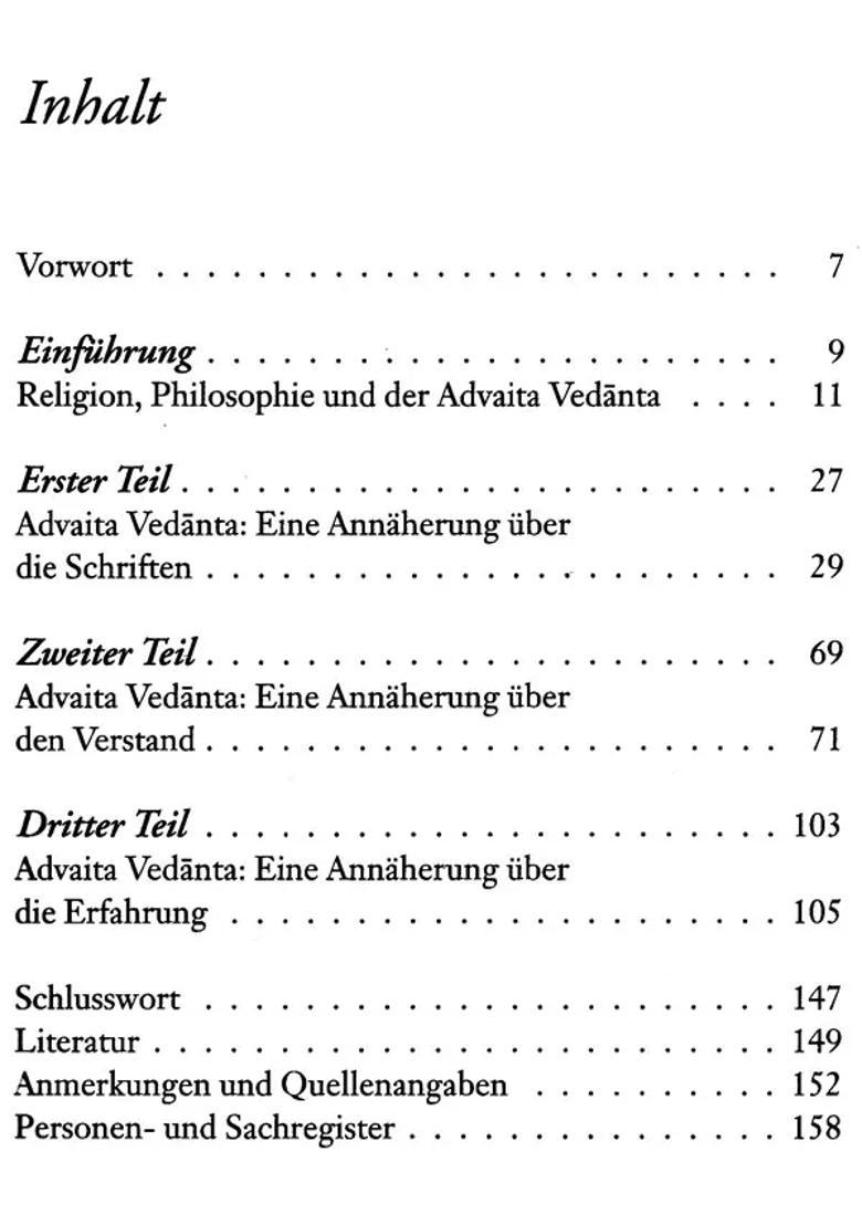 Advaita Vedanta Erfahrung Der Absoluten Einheit - Advaita Vedanta Experience Of Absolute Unity Spanish - Indya