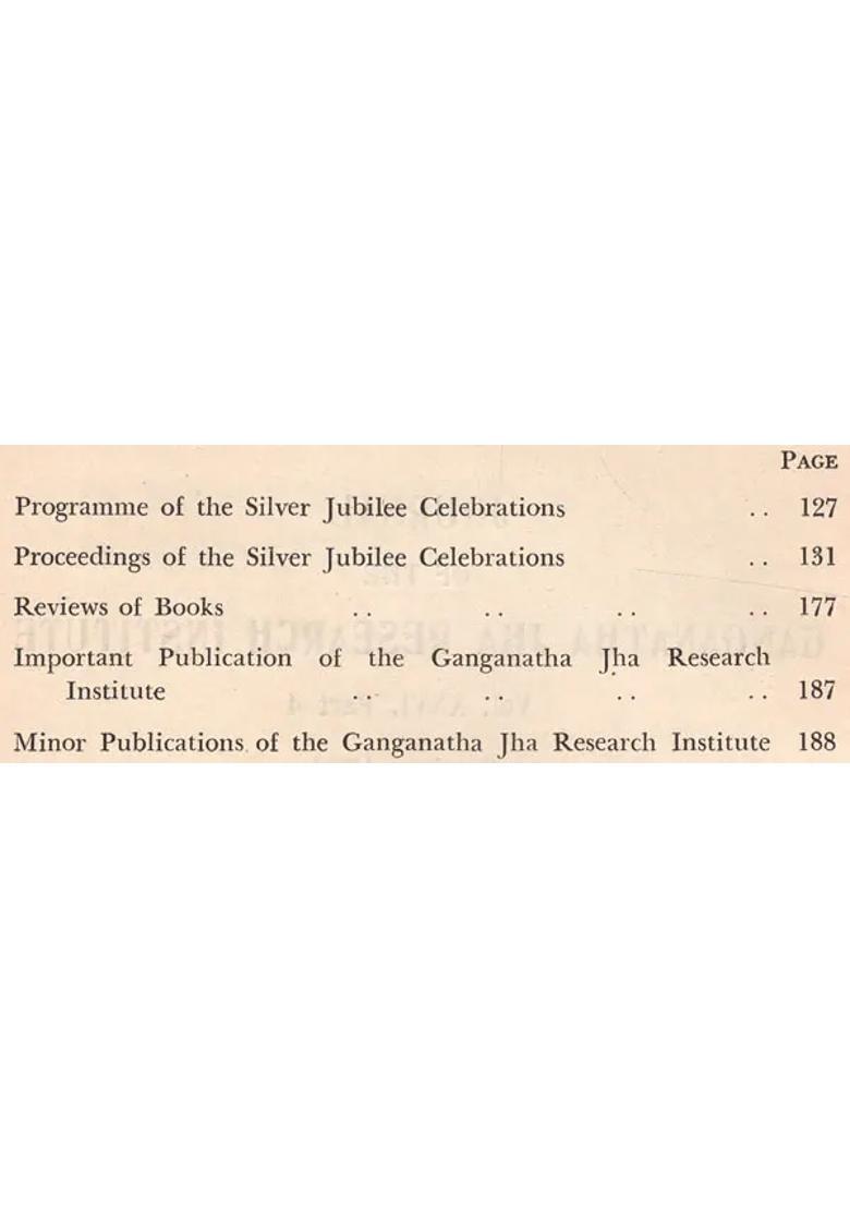 The Journal Of The Ganganatha Jha Research Institute In Part- 4 Vol-24 An Old & Rare Book - Indya
