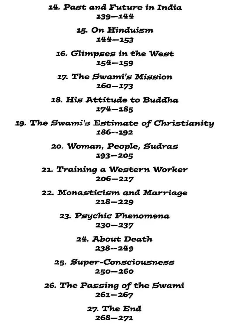 The Master - The Life And Thoughts Of Swami Vivekananda - Indya