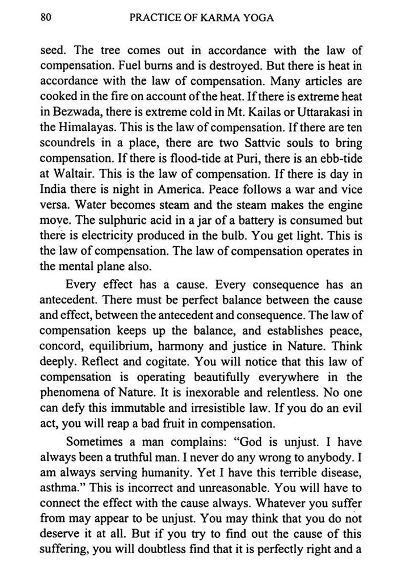 Practice Of Karma Yoga - Indya