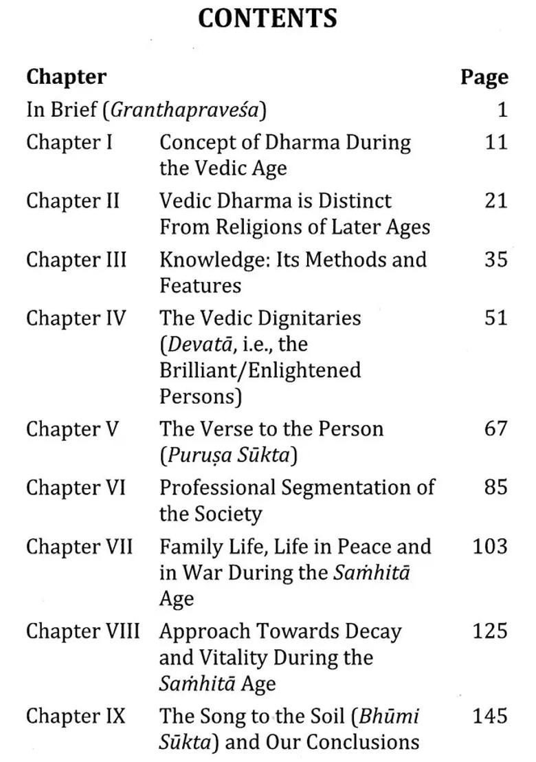 Vedic Concept Of Dharma A Philosophical Analysis - Indya