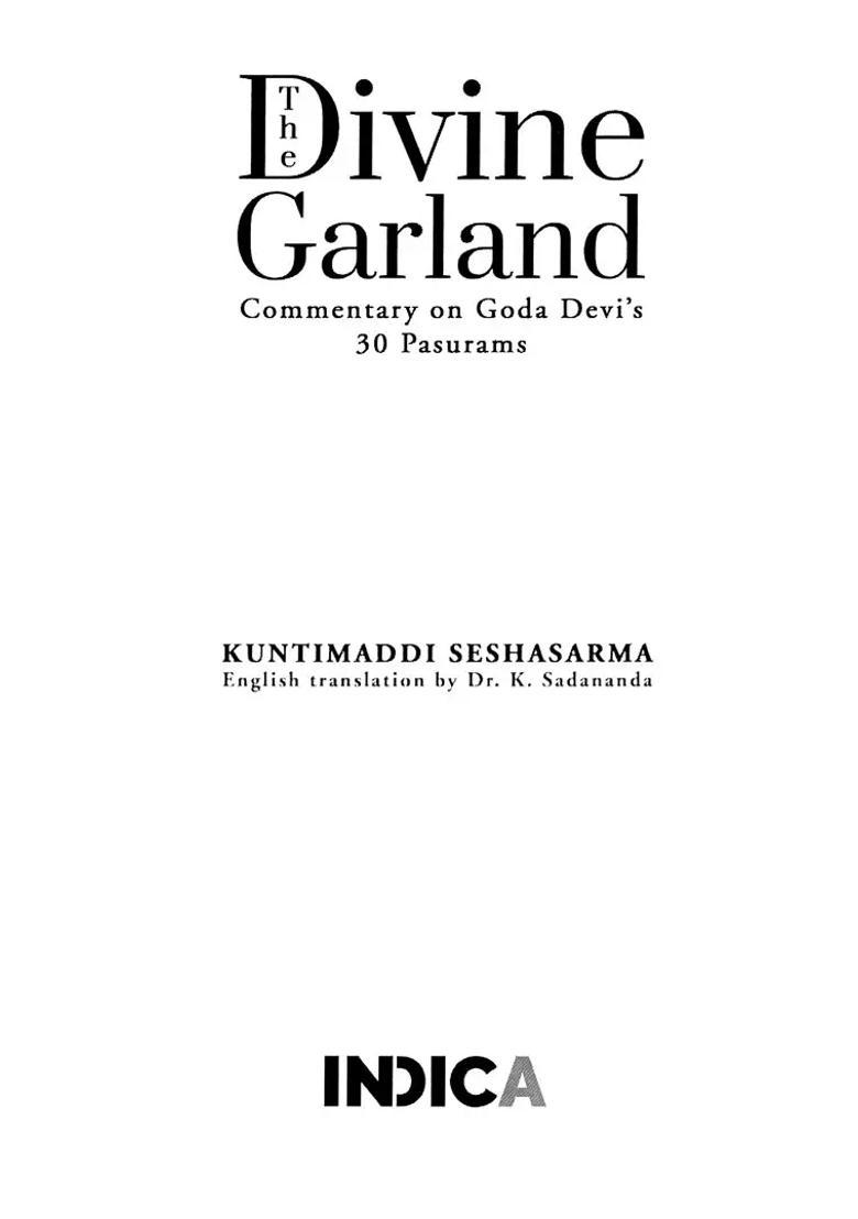 The Divine Garland Commentary On Goda Devi