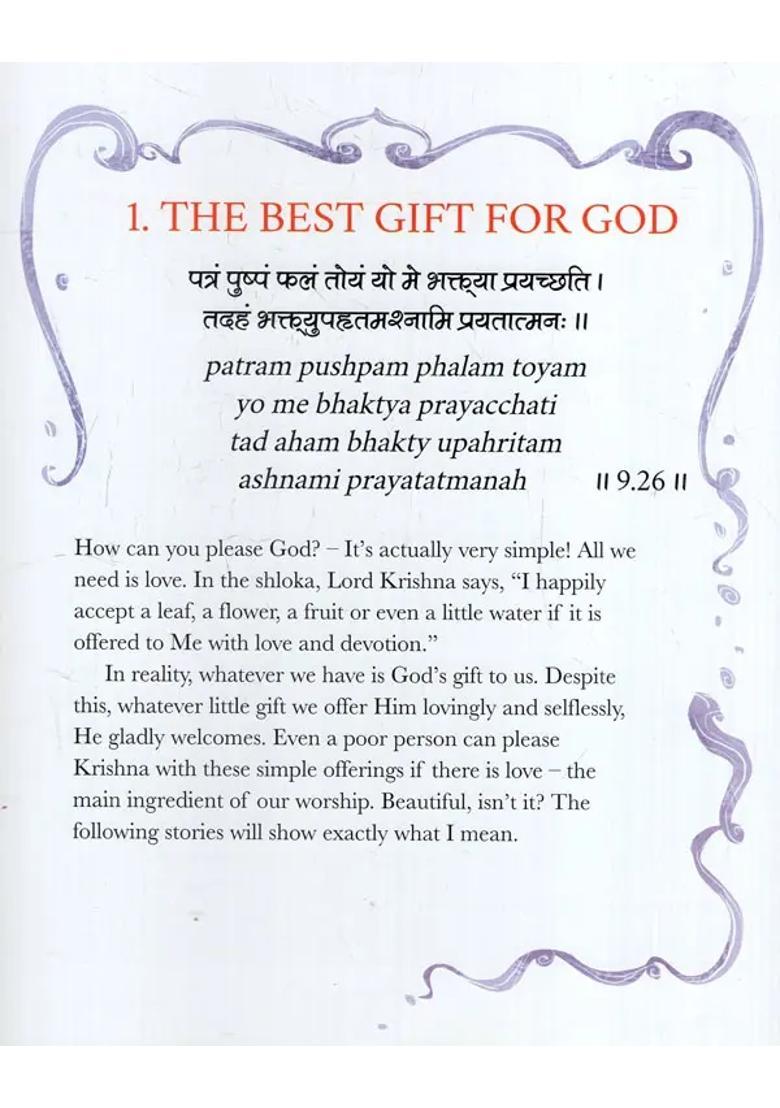 Gita Wisdom Tales Bhakti-Devotion Inspiring Stories Explaining Key Shlokas Of The Bhagavad Gita - Indya