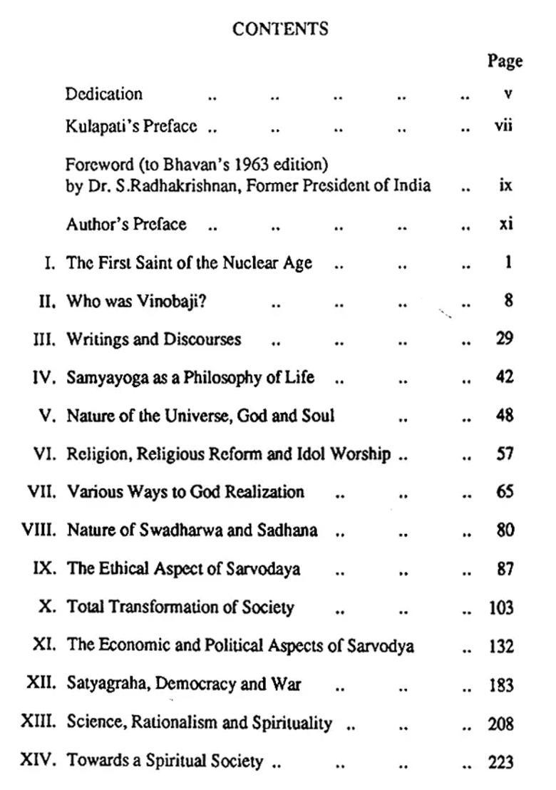 The Creed Of Saint Vinoba An Old And Rare Book - Indya