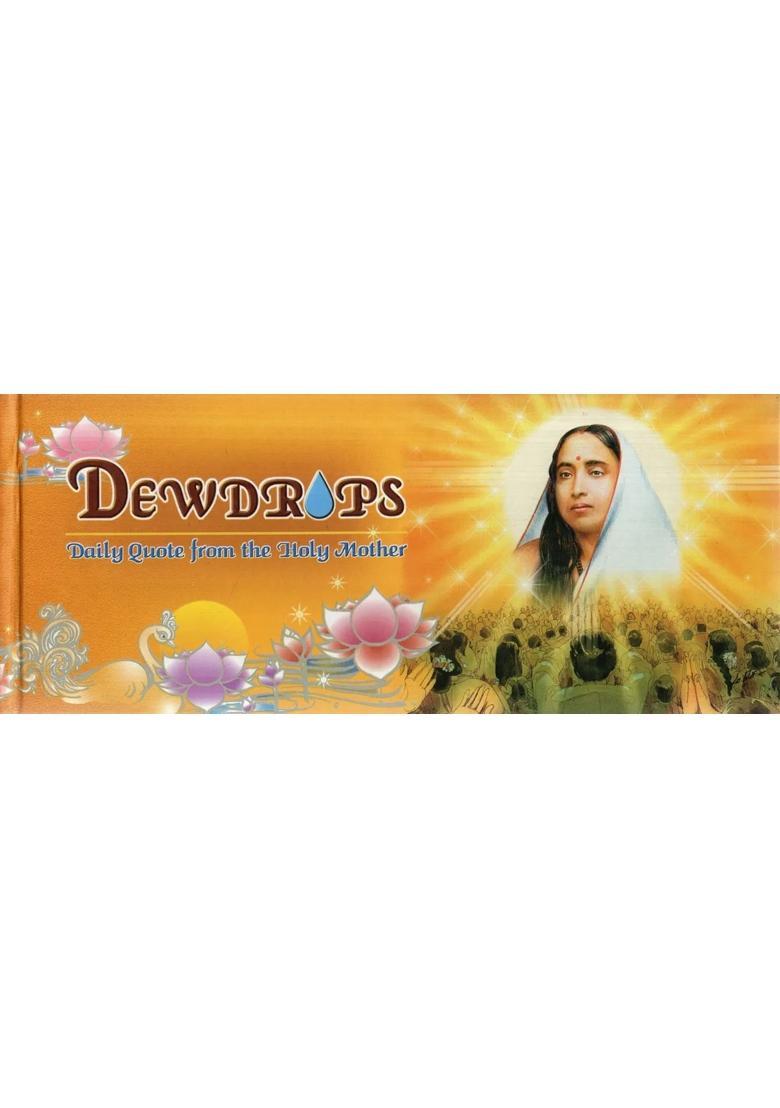 Dewdrops- Daily Quote From The Holy Mother - Indya