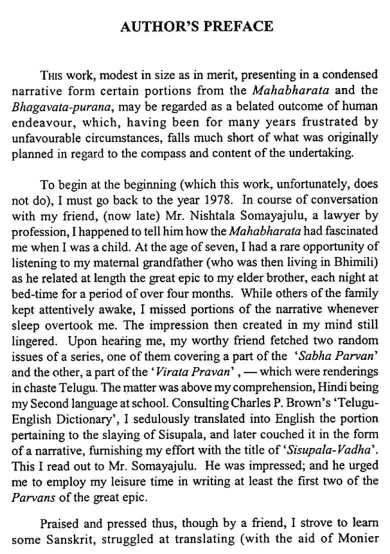 Sri Krishna And The Kuru Princes An Old And Rare Book - Indya