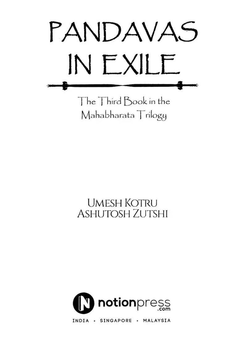 Pandavas In Exile The Third Book In The Mahabharata Trilogy - Indya