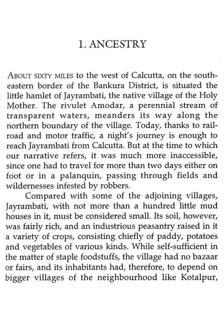 Sri Sarada Devi The Holy Mother - Indya