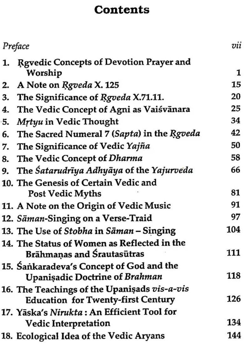 Facets Of Vedic Religion & Culture - Indya